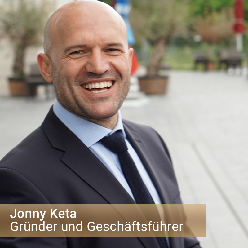 Porträt von Jonny Keta - Gründer und Geschäftsführer KETA Security